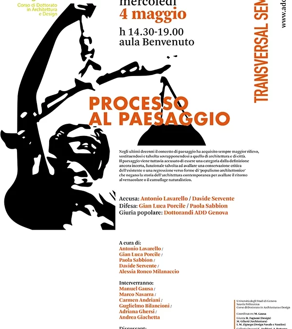 Processo al paesaggio