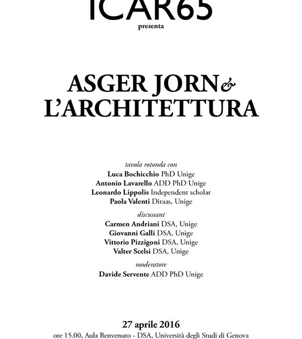 Asger Jorn e l’architettura