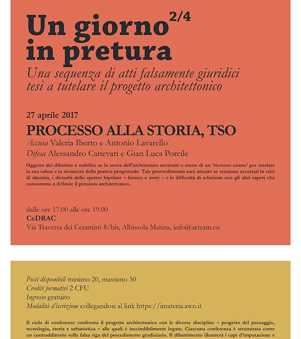Processo alla storia