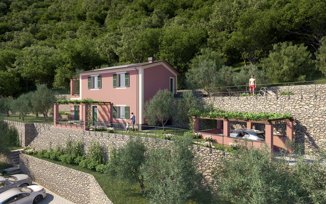Ristrutturazione residenza monofamiliare nella Riviera di Levante