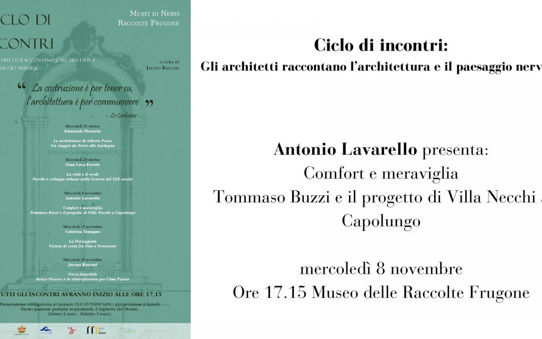 Comfort e meraviglia. Tommaso Buzzi e il progetto di Villa Necchi a Capolungo
