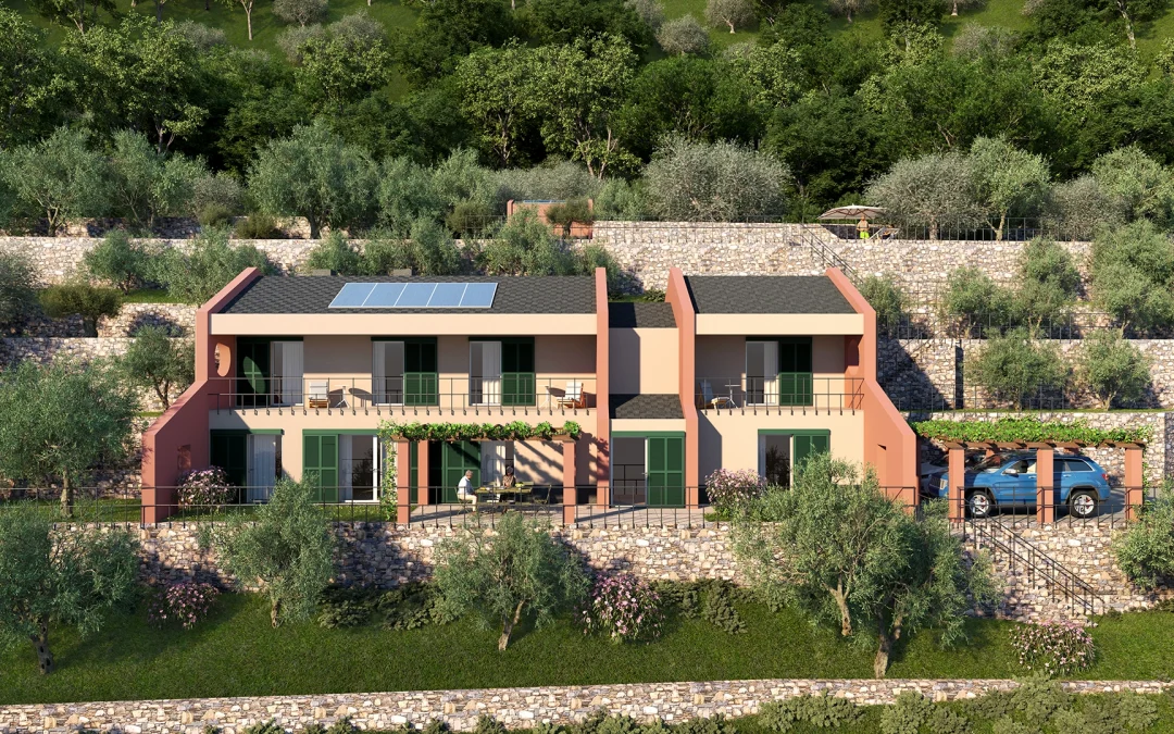 Due ville monofamiliari nella Riviera di Levante