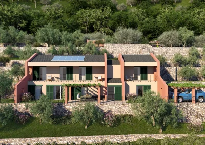Due ville monofamiliari nella Riviera di Levante